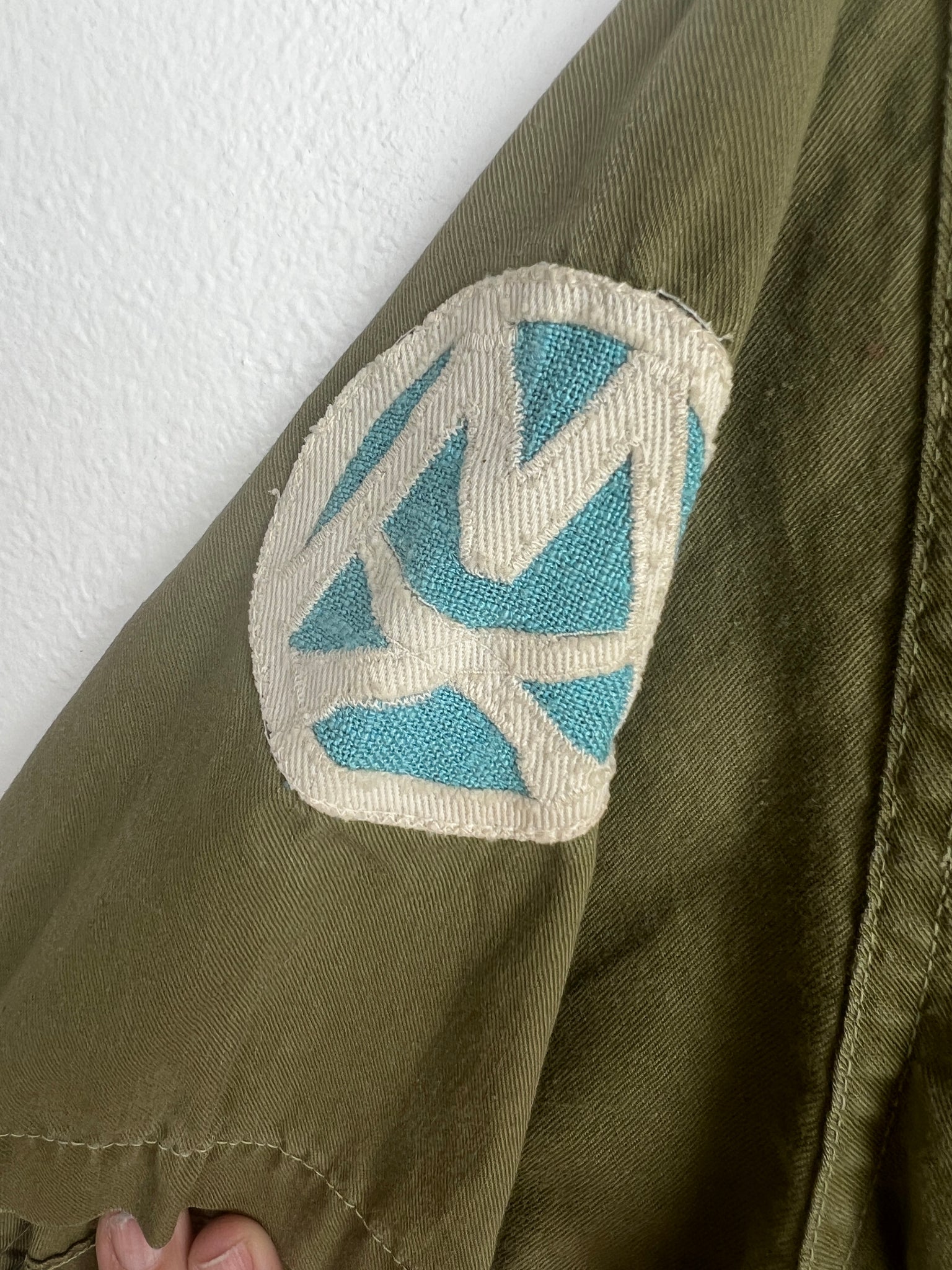 1950s COSTUME- boy scout shirt w/ patches