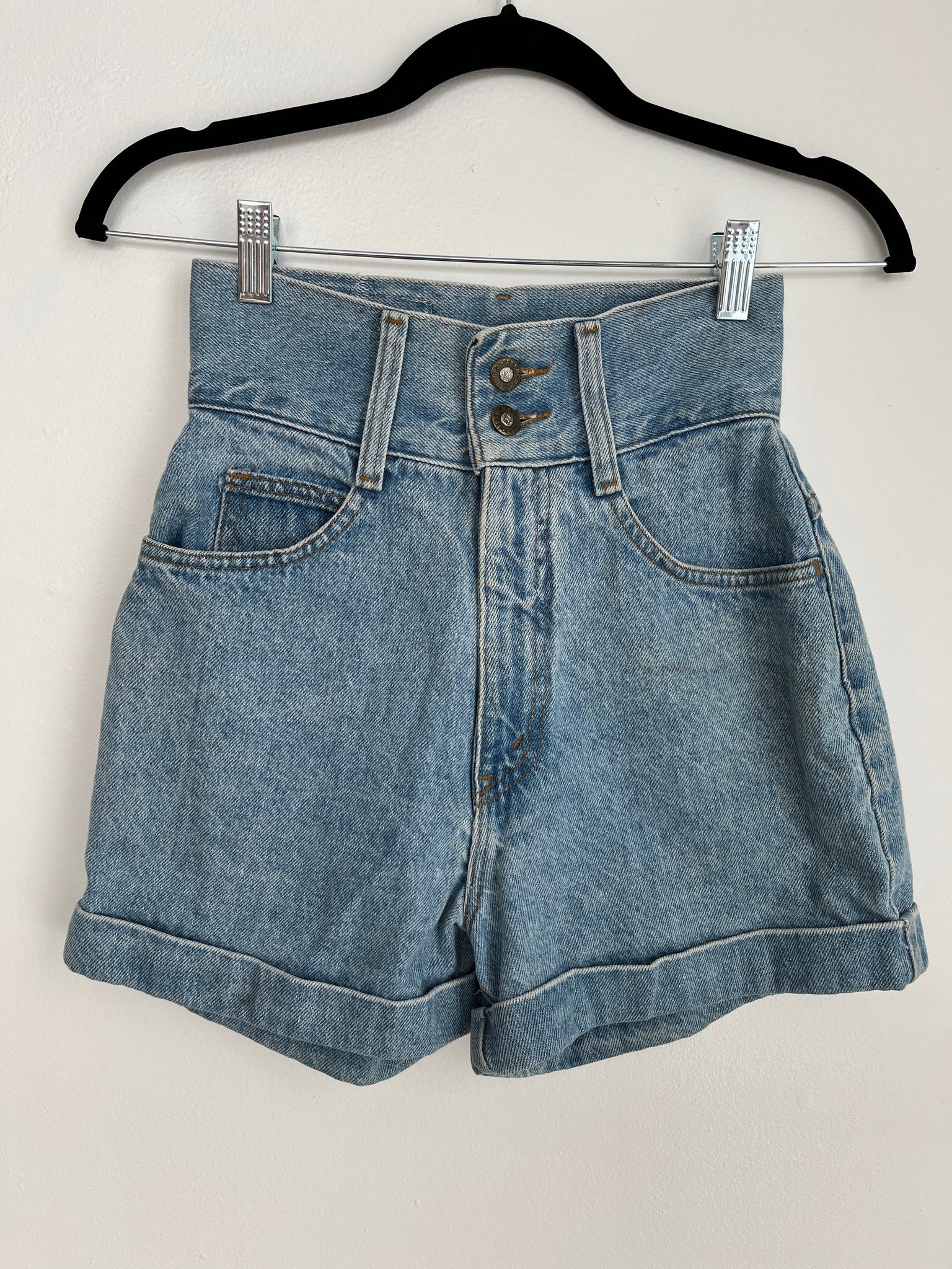 1990s SHORTS- DENIM-EXP French country