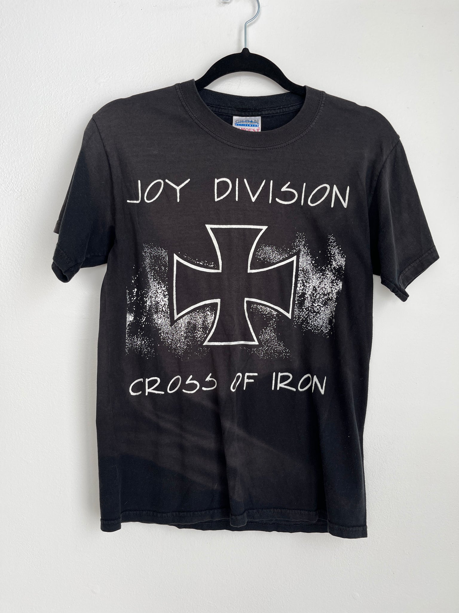 1990s T-SHIRT- Joy Division Cross of Iron