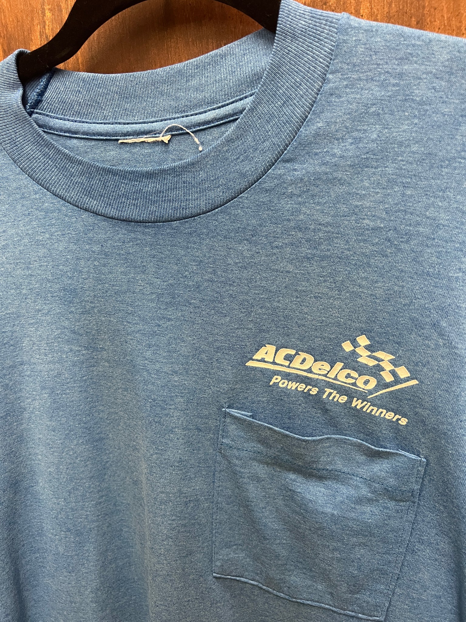 1980s TSHIRT- AC Delco blue t