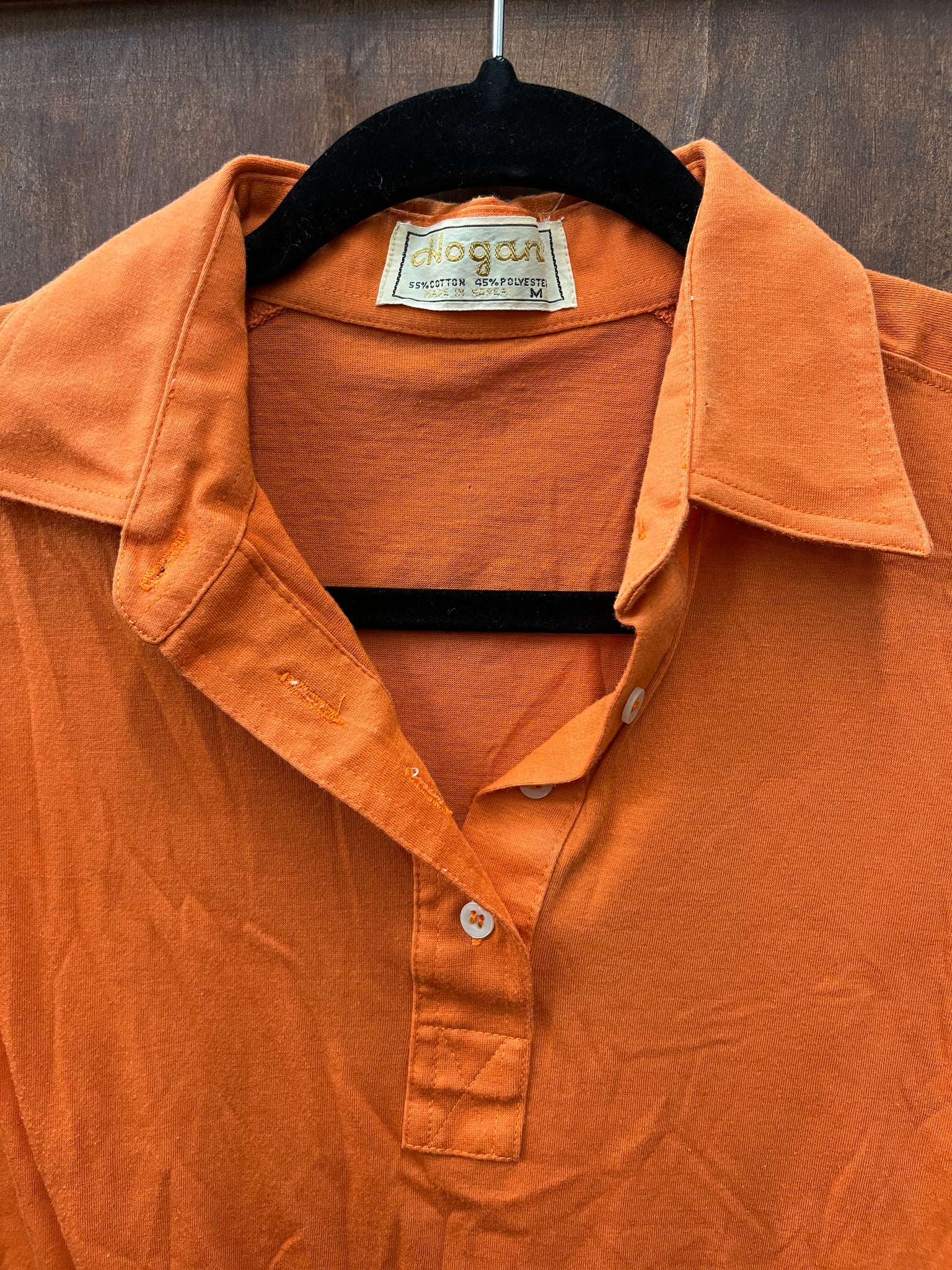 1960s TSHIRT- POLO-Hogan-orange