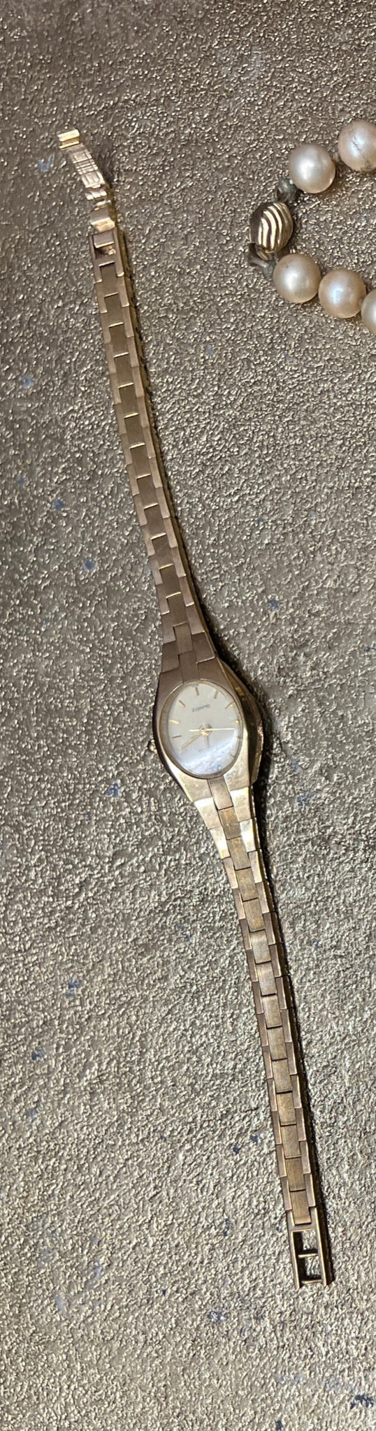 RENTAL Johnny Foam 1960s jewelry gold watch