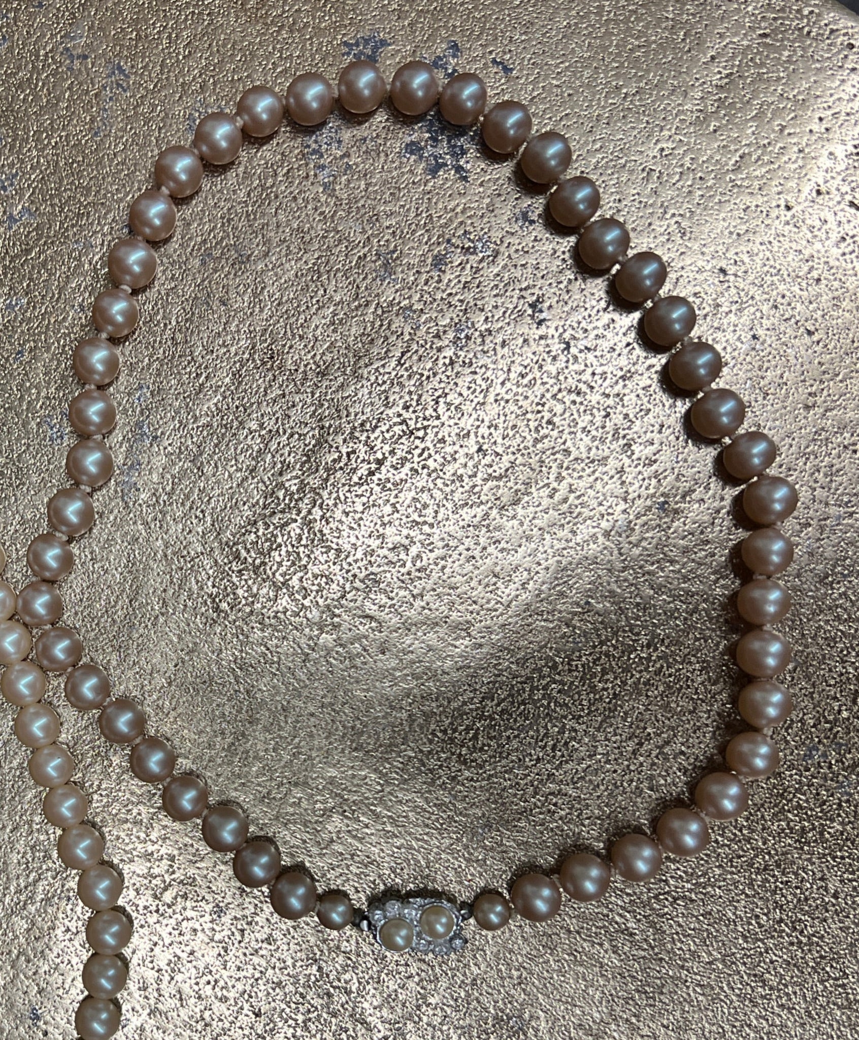 RENTAL Johnny Foam 1960s jewelry pearl necklace