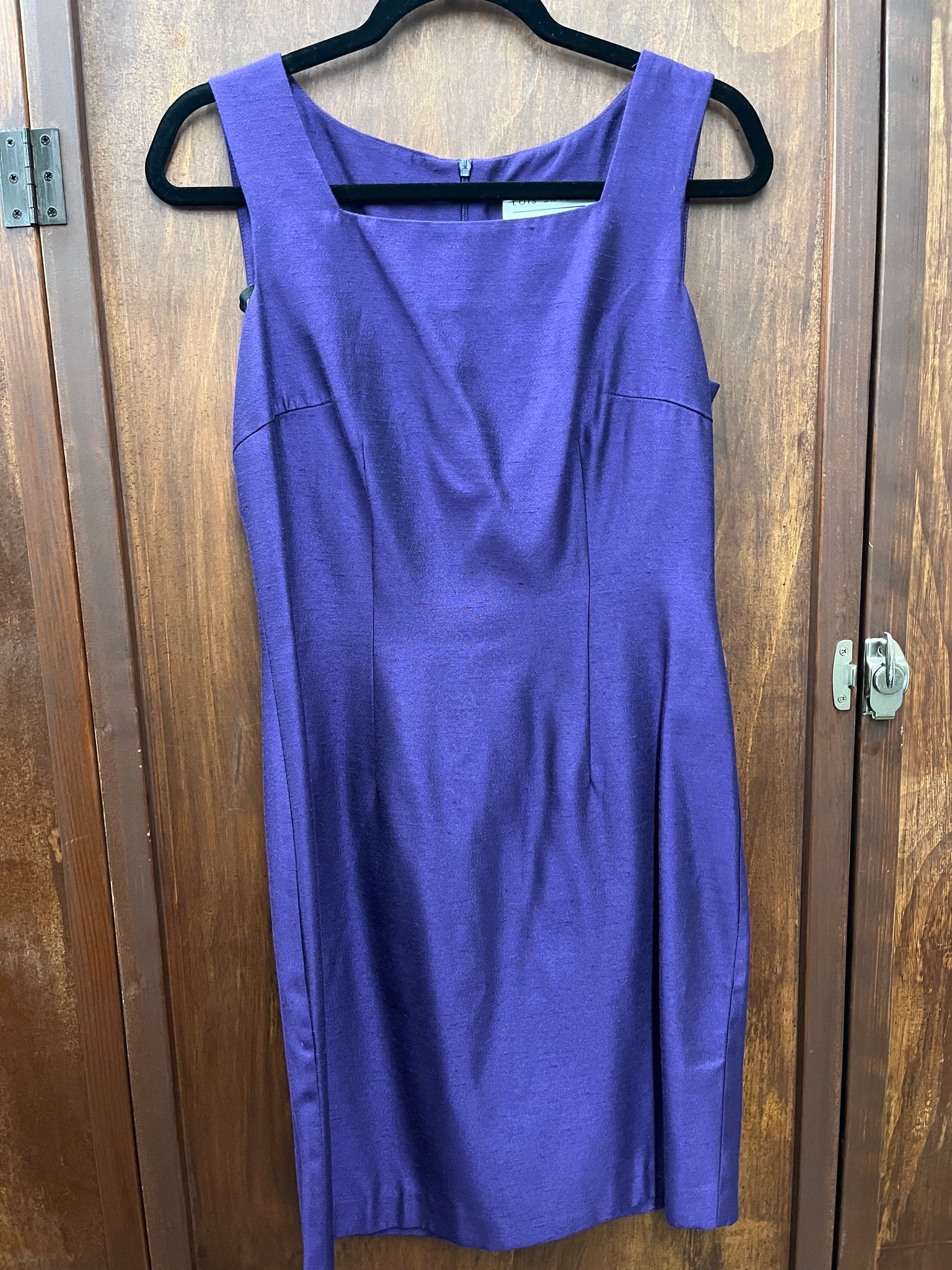 1990s DRESS-Lois Snyder Dani Max-purple