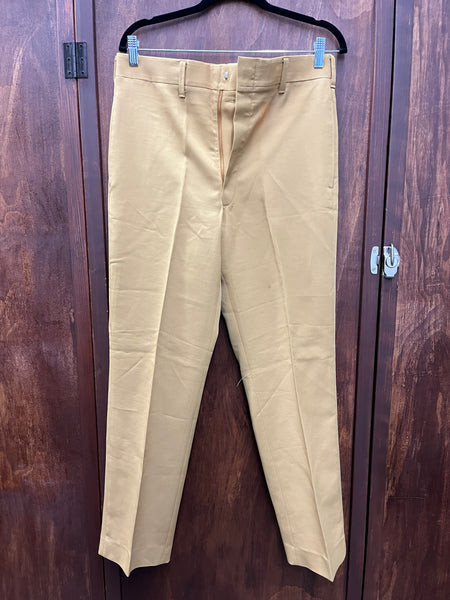 1960s MENS PANTS-goldenrod yellow sateen – Kiki stash Collection